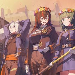 This is a pixiv picture whose title is Qingyi the lighting.