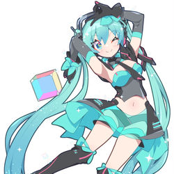 This is a pixiv picture whose title is マジカルミライ2016 α-3.