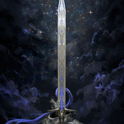 This is a pixiv picture whose title is 夜星の守護者/Warden of the Night Star.