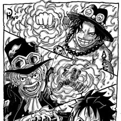 This is a pixiv picture whose title is 三つの炎.