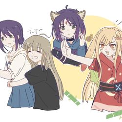 This is a pixiv picture whose title is 摸了.