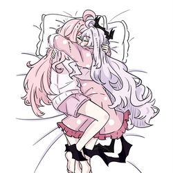 This is a pixiv picture whose title is 一緒に昼寝をする~.