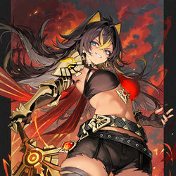 This is a pixiv picture whose title is ディシア🔥.