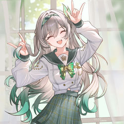 This is a pixiv picture whose title is 流萤酱😊.