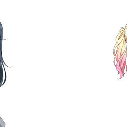 This is a pixiv picture whose title is 可愛い一歌ちゃんと咲希ちゃん.