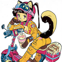 This is a pixiv picture whose title is 92 Coffee Rider.