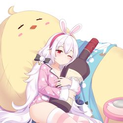 This is a pixiv picture whose title is 拉菲居家服.