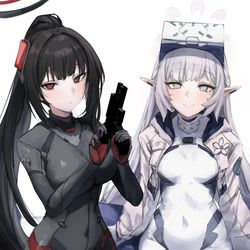 This is a pixiv picture whose title is リオ&ヒマリ.