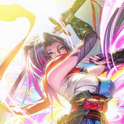 This is a pixiv picture whose title is Psylocke.