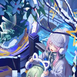 This is a pixiv picture whose title is 爱音睦.