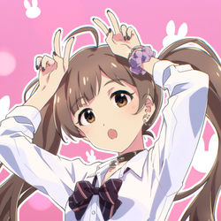 This is a pixiv picture whose title is ギャル星梨花さん。.