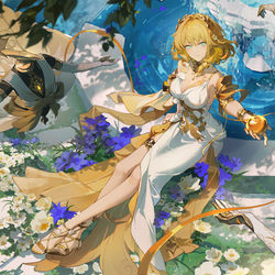 This is a pixiv picture whose title is 画了阿格菜雅.