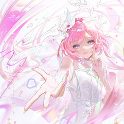 This is a pixiv picture whose title is 「昔涟」.