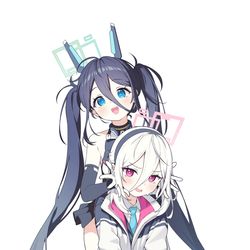 This is a pixiv picture whose title is ♡♥.