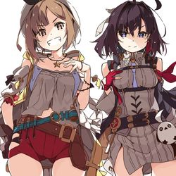 This is a pixiv picture whose title is ライザ＆ユミア.