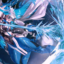 This is a pixiv picture whose title is Chilling beauty, lethal grace..