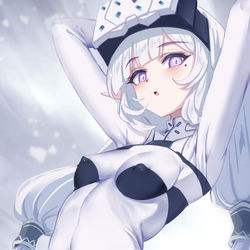 This is a pixiv picture whose title is 臨戦ヒマリさん.