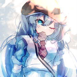 This is a pixiv picture whose title is 雪ミク2026.