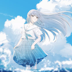 This is a pixiv picture whose title is 揺らいで、光って.