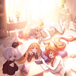 This is a pixiv picture whose title is Nikke - GODDESS Squad.