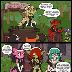 This is a pixiv picture whose title is The Church of Shortstacks.