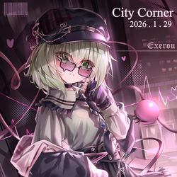 This is a pixiv picture whose title is 城市角落.