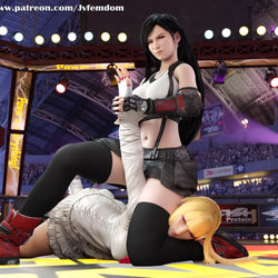 This is a pixiv picture whose title is Lili vs Tifa! - Part 4.