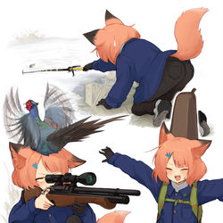 This is a pixiv picture whose title is Good hunting for life..