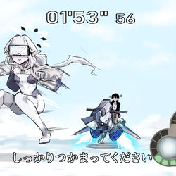 This is a pixiv picture whose title is 運転する時にバグったヒマリ.