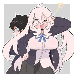 This is a pixiv picture whose title is 制服キーラちゃん.