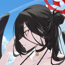 This is a pixiv picture whose title is ハスミ.