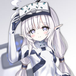 This is a pixiv picture whose title is ヒマリ(臨戦).