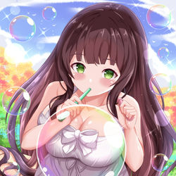 This is a pixiv picture whose title is 【pixiv Request】 風香ちゃん（オリジナル）.