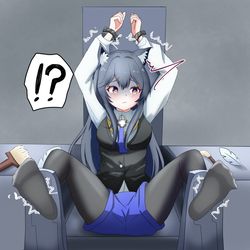 This is a pixiv picture whose title is テキサス　くすぐり.