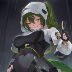 This is a pixiv picture whose title is 「その考え、全部お見通し。」.