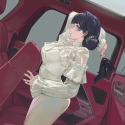 This is a pixiv picture whose title is Fire in the hole.