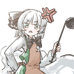 This is a pixiv picture whose title is 【落書】魂魄妖夢 盋.