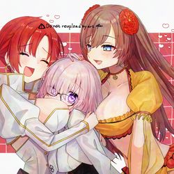 This is a pixiv picture whose title is マシュつめ.