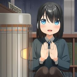 This is a pixiv picture whose title is あの子のサンカクin 1月 ②.