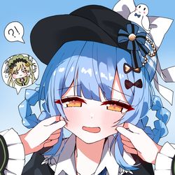 This is a pixiv picture whose title is 「ハンナしゃん・・・？」.