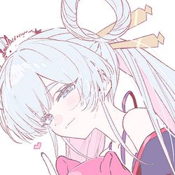 This is a pixiv picture whose title is ヤチヨ.