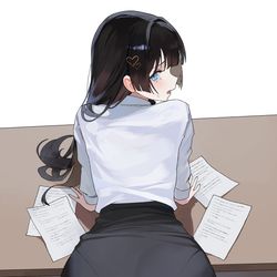 This is a pixiv picture whose title is hina.