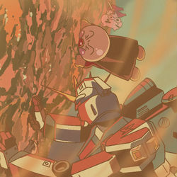 This is a pixiv picture whose title is 機動戦士ガンダム逆襲のシャア.