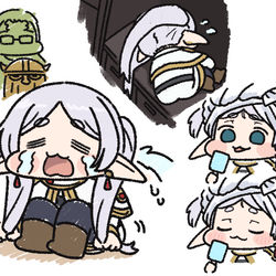 This is a pixiv picture whose title is フリーレン.