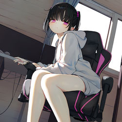 This is a pixiv picture whose title is 素足がいいんだ.