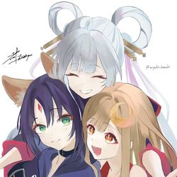 This is a pixiv picture whose title is めでたしや.