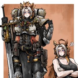 This is a pixiv picture whose title is Sister Orfevre.