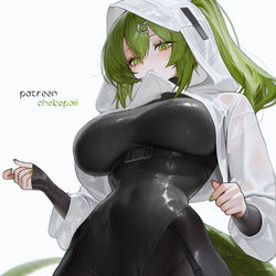 This is a pixiv picture whose title is Fluorite 💚.