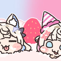 This is a pixiv picture whose title is FUWAMOCO.