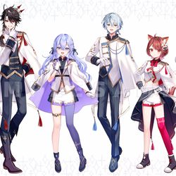 This is a pixiv picture whose title is ゆにれいど！アインス.